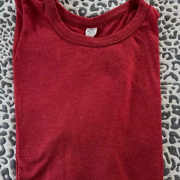 American apparrel size large red soft tshirt men’s - Picture 2 of 3